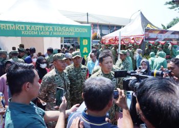 Pangdam XIV/Hasanuddin Gelar Bazar HUT ke-81 TNI, Hadirkan 181 Stan di Wilayah Kodam XIV/Hasanuddin