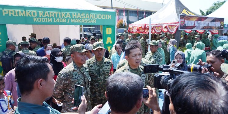 Pangdam XIV/Hasanuddin Gelar Bazar HUT ke-81 TNI, Hadirkan 181 Stan di Wilayah Kodam XIV/Hasanuddin