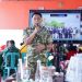 Meriahkan HUT TNI ke-81, Kodim 1409/Gowa Gelar Bazar dan Bakti Kesehatan Berbasis Vicon