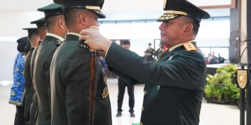 Pangdam XIV/Hasanuddin Pimpin Laporan Korps Kenaikan Pangkat Perwira dan PNS, Kobarkan Semangat Pengabdian