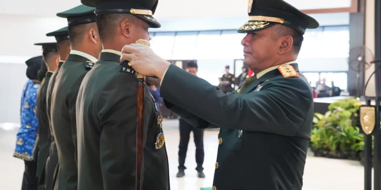 Pangdam XIV/Hasanuddin Pimpin Laporan Korps Kenaikan Pangkat Perwira dan PNS, Kobarkan Semangat Pengabdian