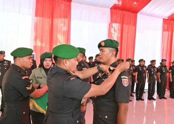 Tangis dan Kehangatan Iringi Lepas Sambut DANDIM 1409/Gowa
