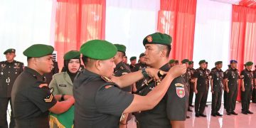 Tangis dan Kehangatan Iringi Lepas Sambut DANDIM 1409/Gowa