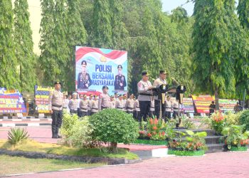 Polda Sulsel Gelar Upacara Serah Terima Pataka Pallawa Lipu, Simbol Pergantian Kepemimpinan