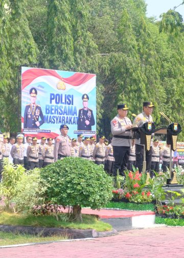 Polda Sulsel Gelar Upacara Serah Terima Pataka Pallawa Lipu, Simbol Pergantian Kepemimpinan
